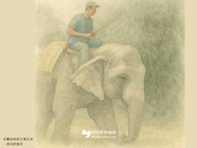 【動物的痛苦不該被包裝成文化：守護大象，響應終止尼泊爾奇旺大象節虐待大象】